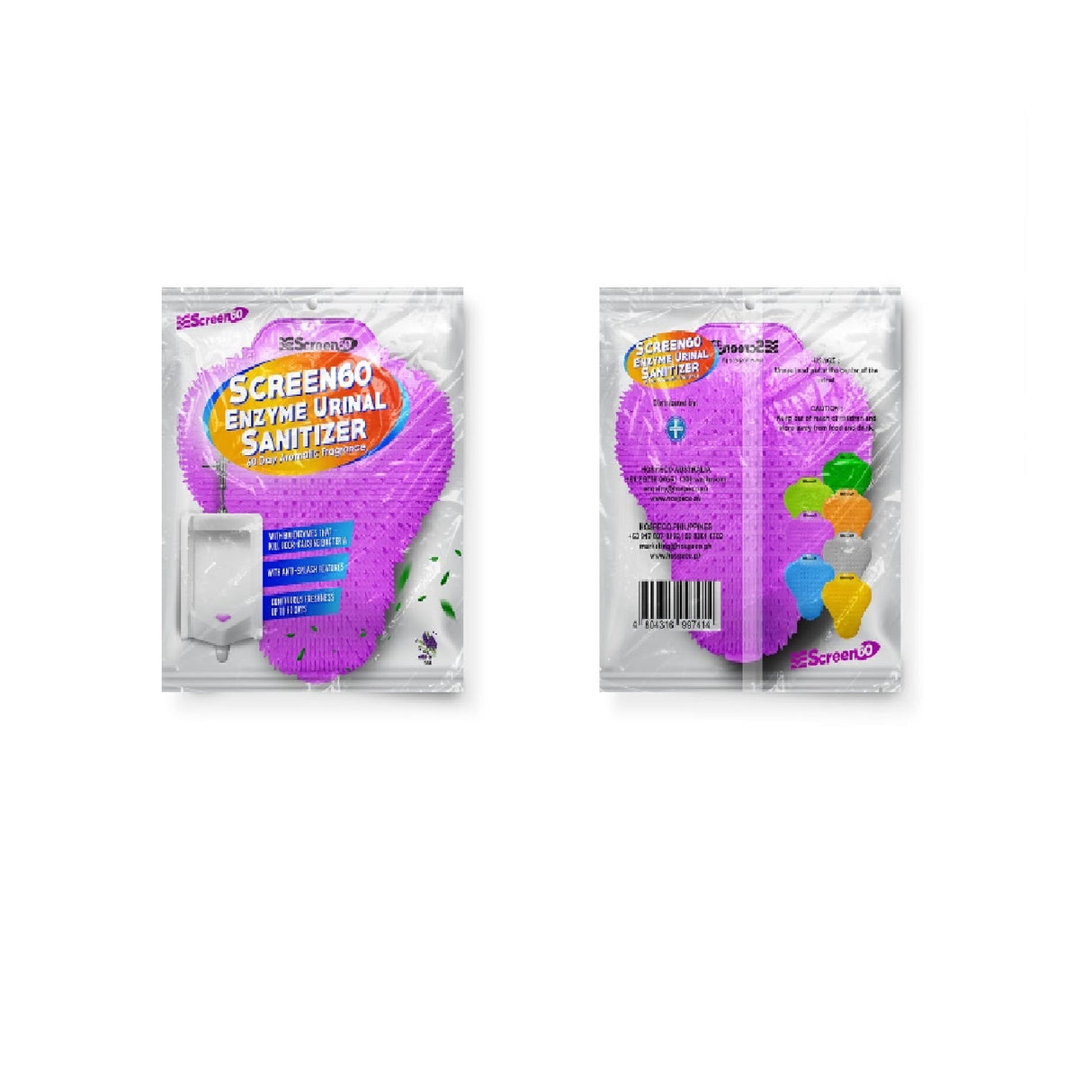 Higieneco Screen60 Spa Enzyme Urinal Sanitizer, Lavender