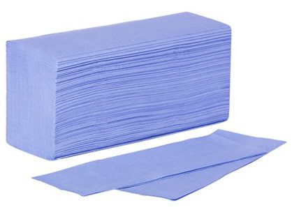 Livi Essentials Multifold - Slimfold BLUE Hand Towel - 1411