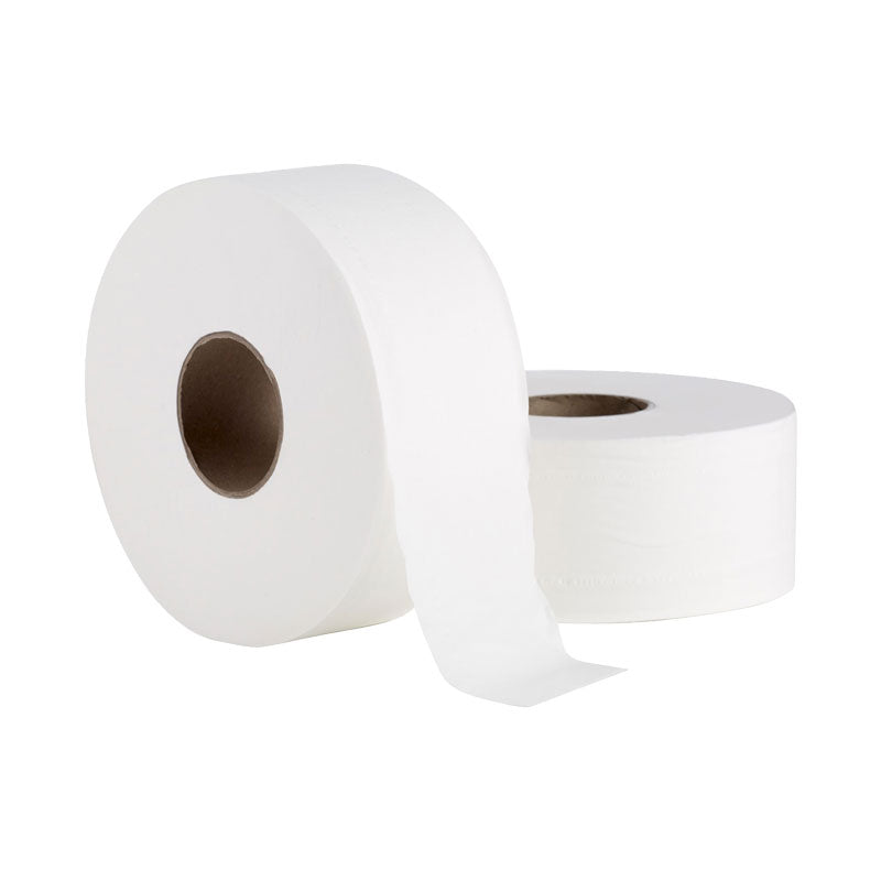 Extra Hygiene Soft Jumbo Toilet Paper Roll 2-Ply 300 Meters 8 Rolls