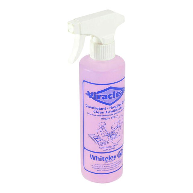 Whiteley Viraclean Hospital Grade Disinfectant Cleaner