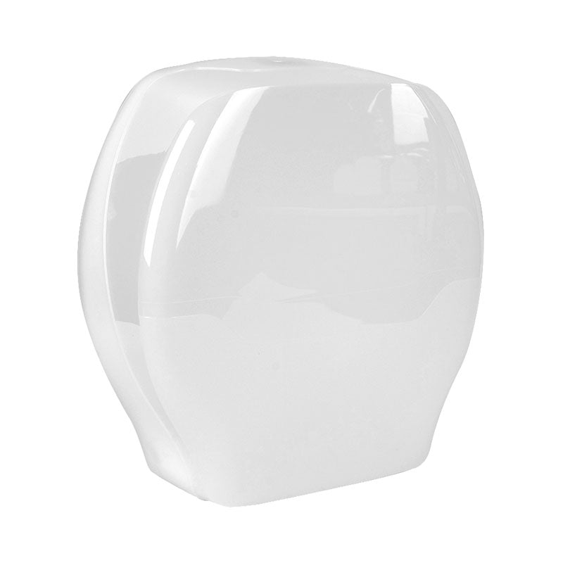 Extra Hygiene Jumbo Toilet Paper Dispenser White Lockable Recycled