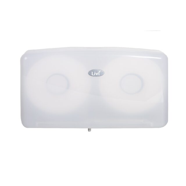Livi Jumbo Double Toilet Tissue Dispenser