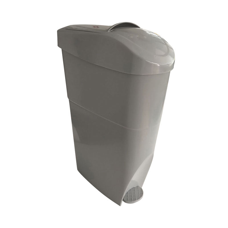 Hospeco 18L Sanitary Pedal Bin, Grey