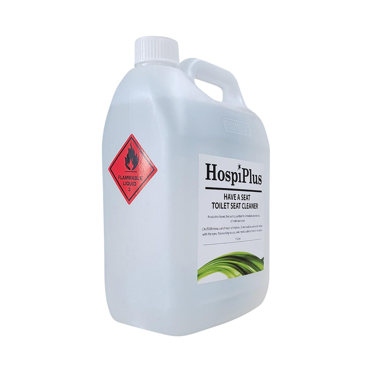 HospiPlus Alcohol Toilet Seat Sanitiser Spray Refill, 5L