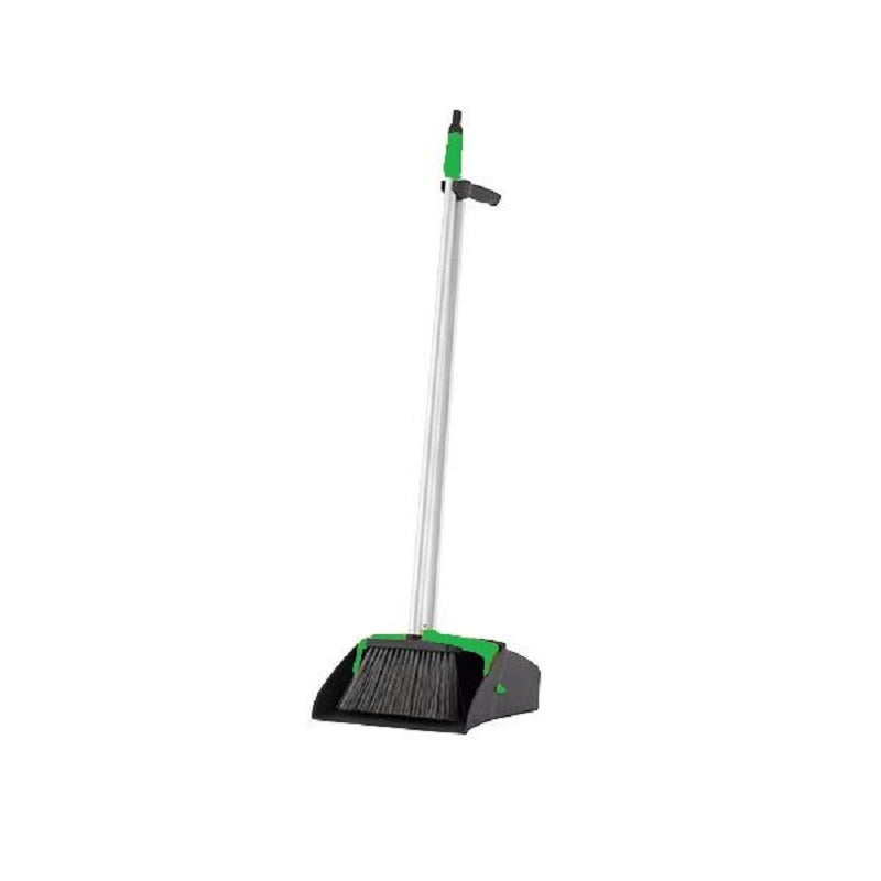 Oates Platinum Lobby Pan and Broom Set