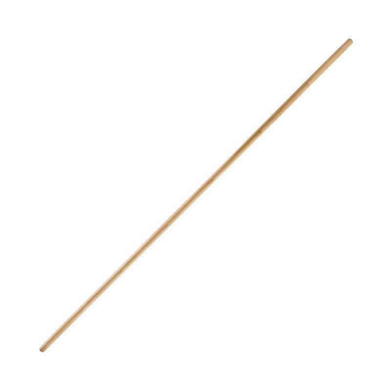 Oates 1.35m x 22mm Duratuff Bamboo Broom Handle - Lacquered with Barcode Label