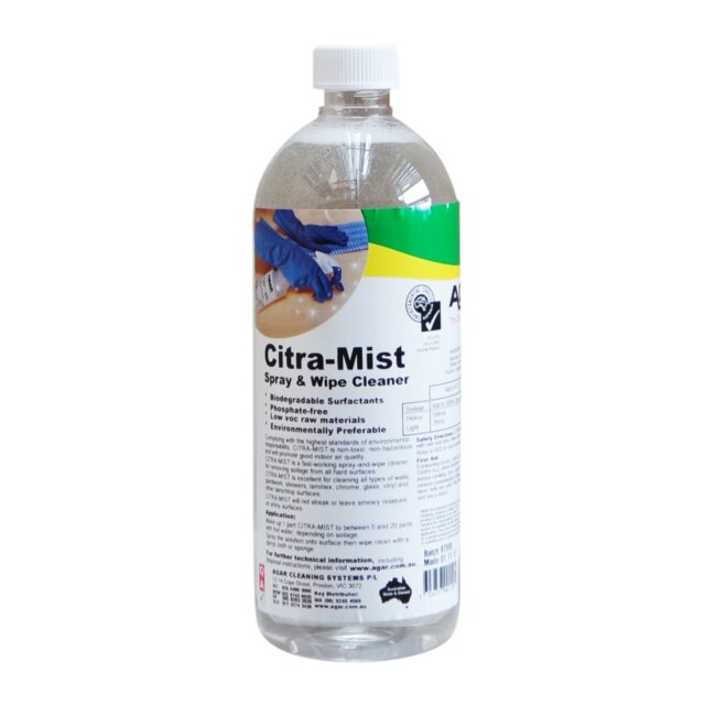 Agar 1L Citra-Mist Spray and Wipe Cleaner