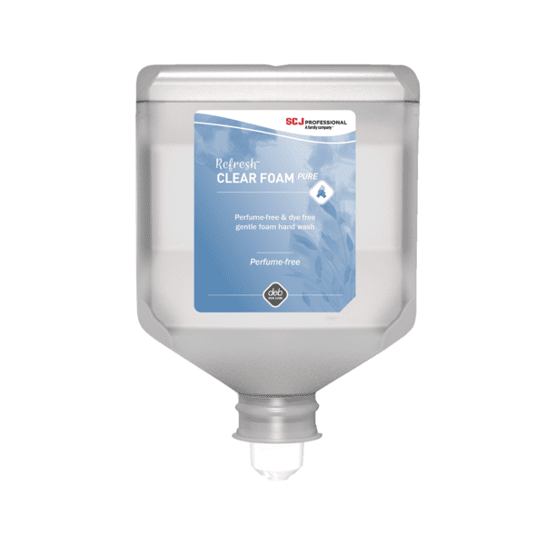 Refresh™ Clear Foam Pure Perfume-free and Dye-free Gentle Foam Hand Wash, 2L Cartridge