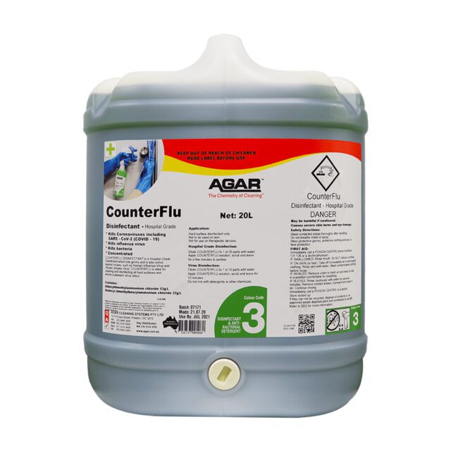 Agar CounterFlu Hospital Grade Disinfectant Cleaner