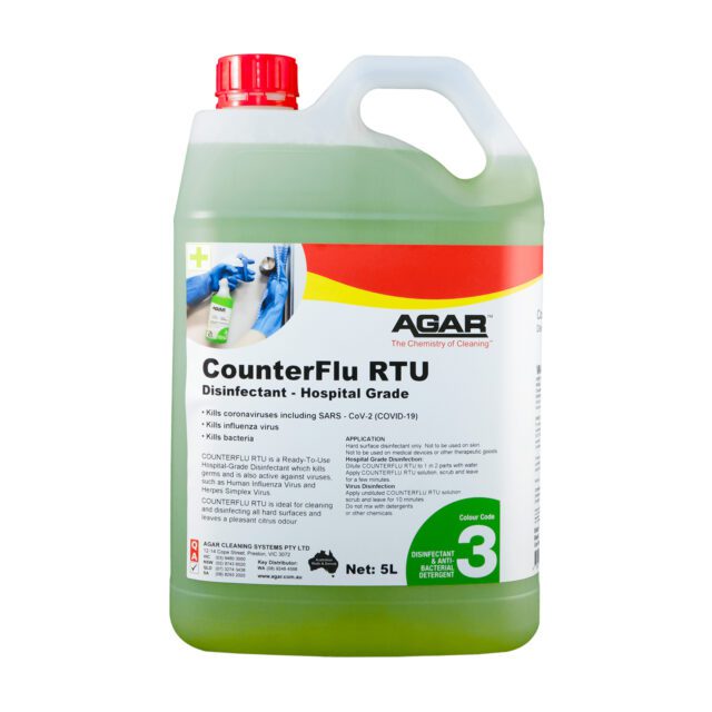 Agar CounterFlu RTU Hospital-Grade Disinfectant Cleaner