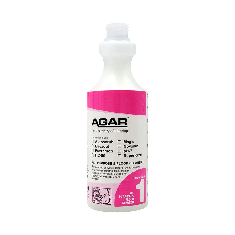 Agar 500mL All Purpose and Floor Cleaner Spray Bottle Number 1 with Trigger