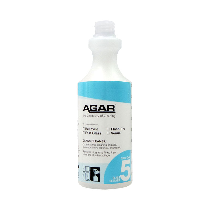 Agar 500mL Glass Cleaner Spray Bottle Number 5 with Trigger