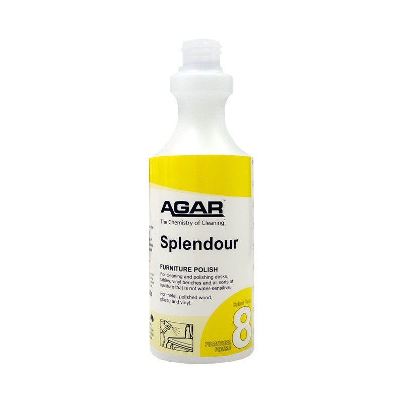 Agar 500mL Splendour Furniture Polish Spray Bottle Number 8 with Trigger