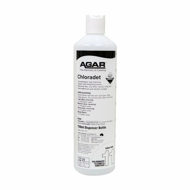 Agar Chloradet Squeeze Bottle Number 11 750mL