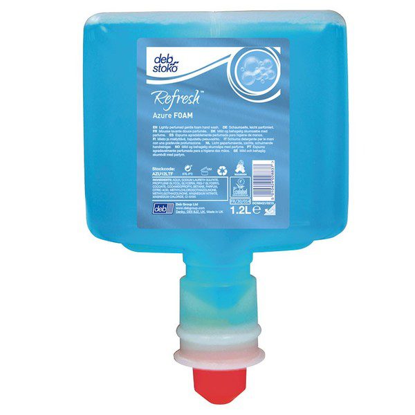 Refresh™ Azure Foam Hand Wash, Touch Free, Crisp Fruit, 1.2L Cartridge