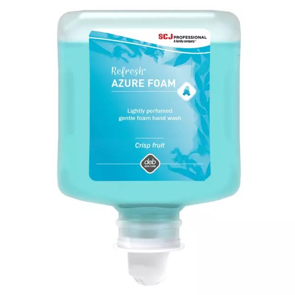 Deb Refresh Azure Foam Hand Wash, Crisp Fruit, 1L Cartridge