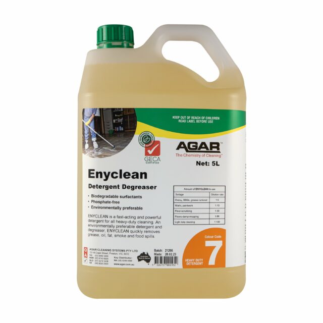 Agar Enyclean Detergent Degreaser, 5L
