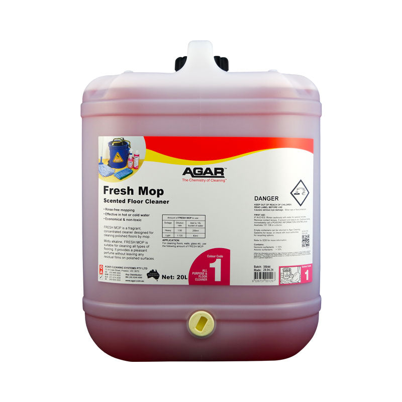 Agar Fresh Mop Lemon-Scented Floor Cleaner 5L