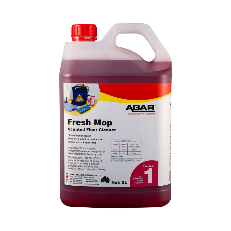 Agar Fresh Mop Lemon-Scented Floor Cleaner 5L