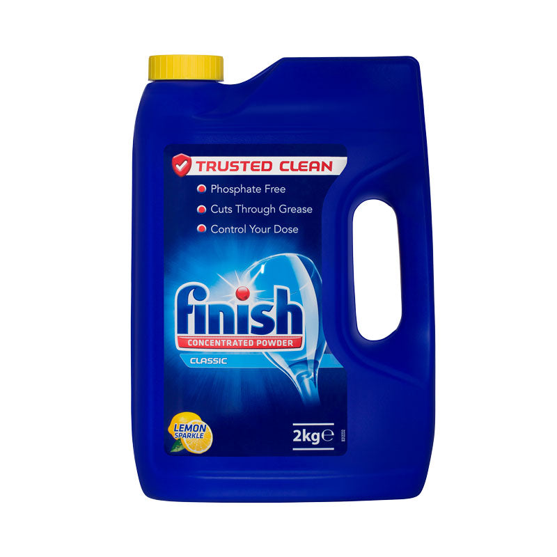 Finish Concentrated Dishwashing Powder Lemon Sparkle 2kg