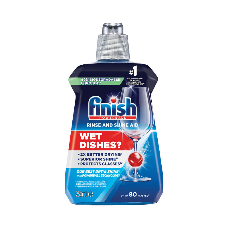 Finish Rinse Aid Regular 250 mL
