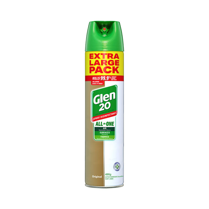 Glen 20 All In One Disinfectant Spray Original 490g