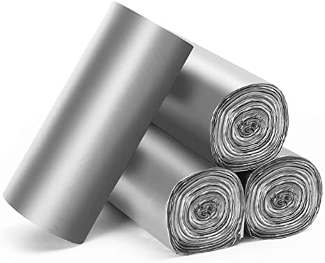 HospiPlus Fragranced Sanitary Bin Liners, Grey, Large 60 L