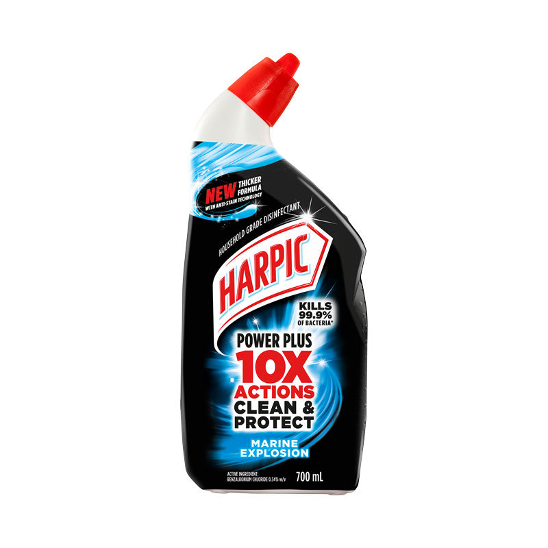 Harpic Platinum Pro Shield Toilet Cleaner Marine Explosion 500mL