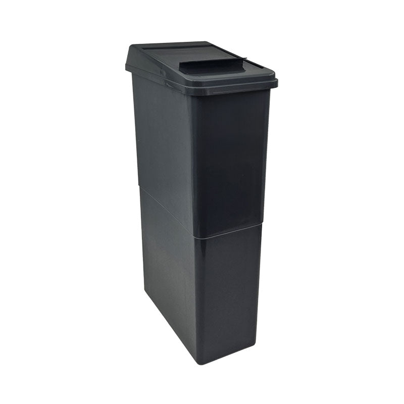 Hospeco Slimline Lady Sanitary Bin 23L - Front-Opening Lid