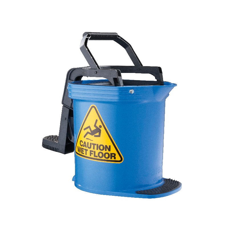 Oates 16L DuraClean Ultra Roller Wringer Bucket, Blue