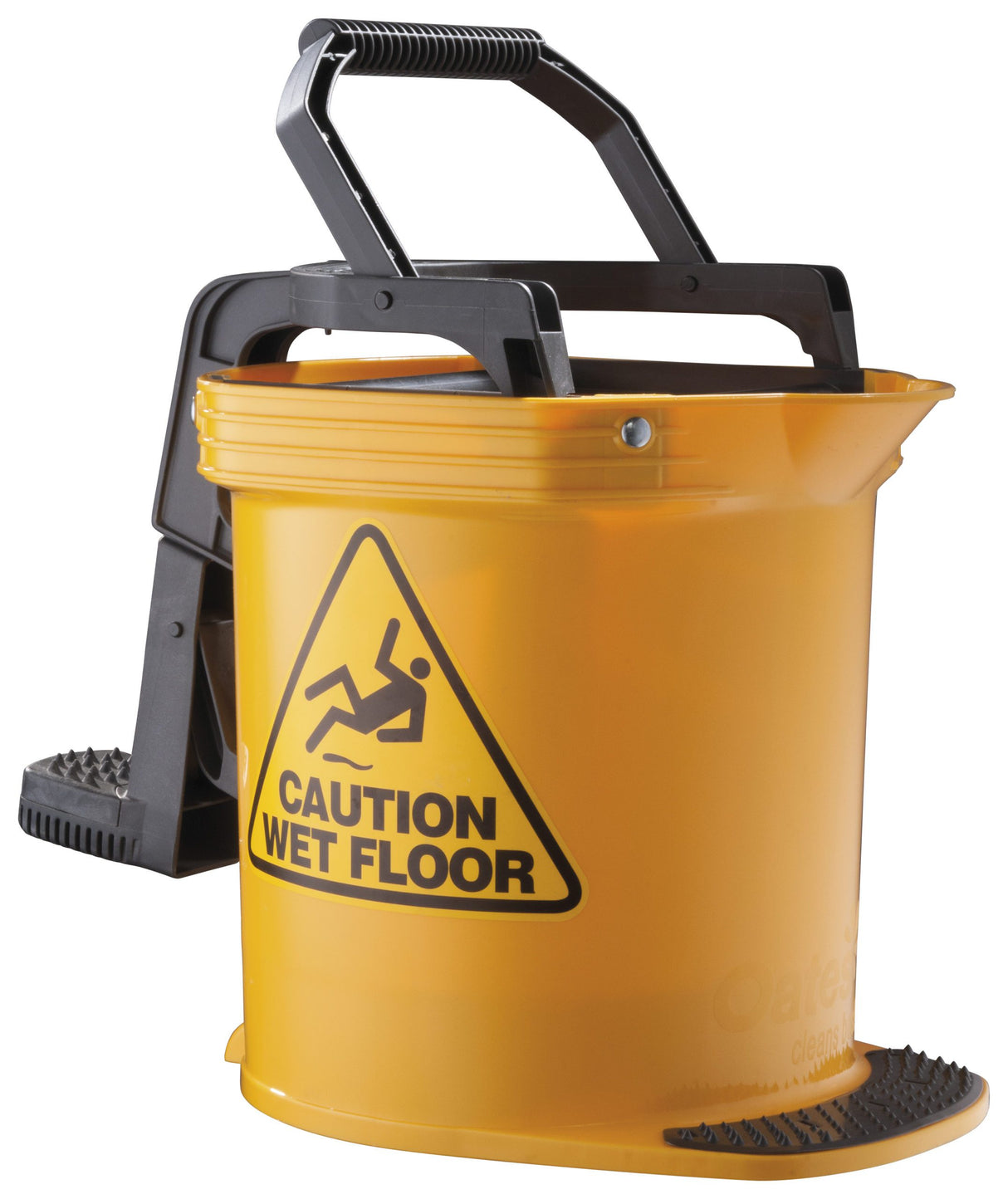 DuraClean Ultra Roller Wringer Bucket - 16L - Yellow