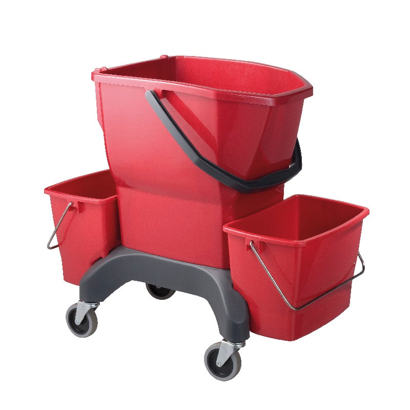 Oates 25L Ezy Ergo Bucket - Red