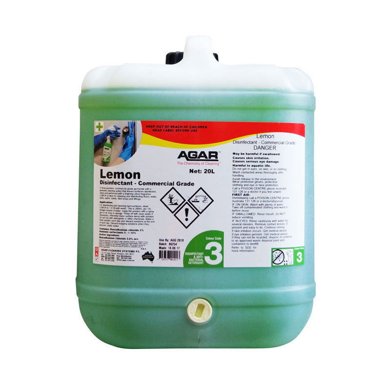 Agar Lemon Commercial Grade Disinfectant