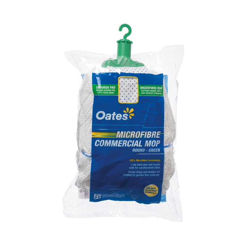 Oates Round Microfibre Commercial Mop Refill