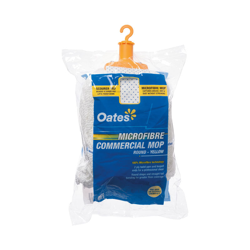 Oates Round Microfibre Commercial Mop Refill