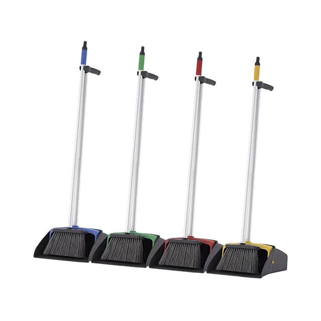 Oates Platinum Lobby Pan and Broom Set
