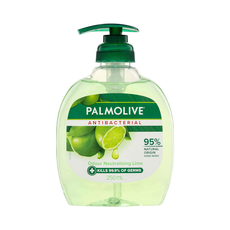 Palmolive Antibacterial Liquid Hand Wash Soap, Lime, 250mL
