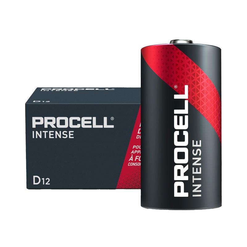 D Procell Alkaline Intense Power Battery, 1.5V