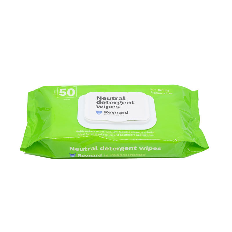 Reynard Neutral Detergent Wet Wipes Multi-Surface Cleaning