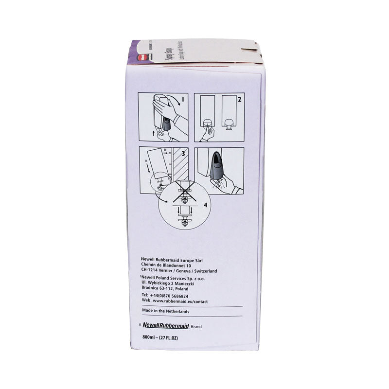 Rubbermaid 800mL Manual Spray Refill Lotion Soap with Moisturisers