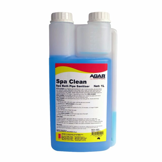 Agar Spa Clean Bath Pipe Sanitiser 1L