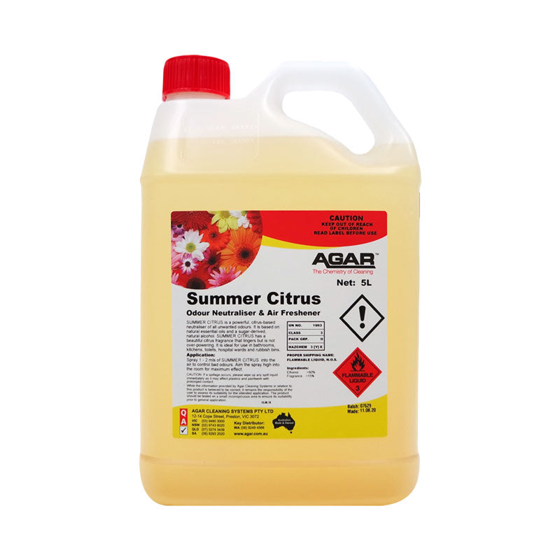 Agar Summer Citrus Odour Neutraliser and Air Freshener