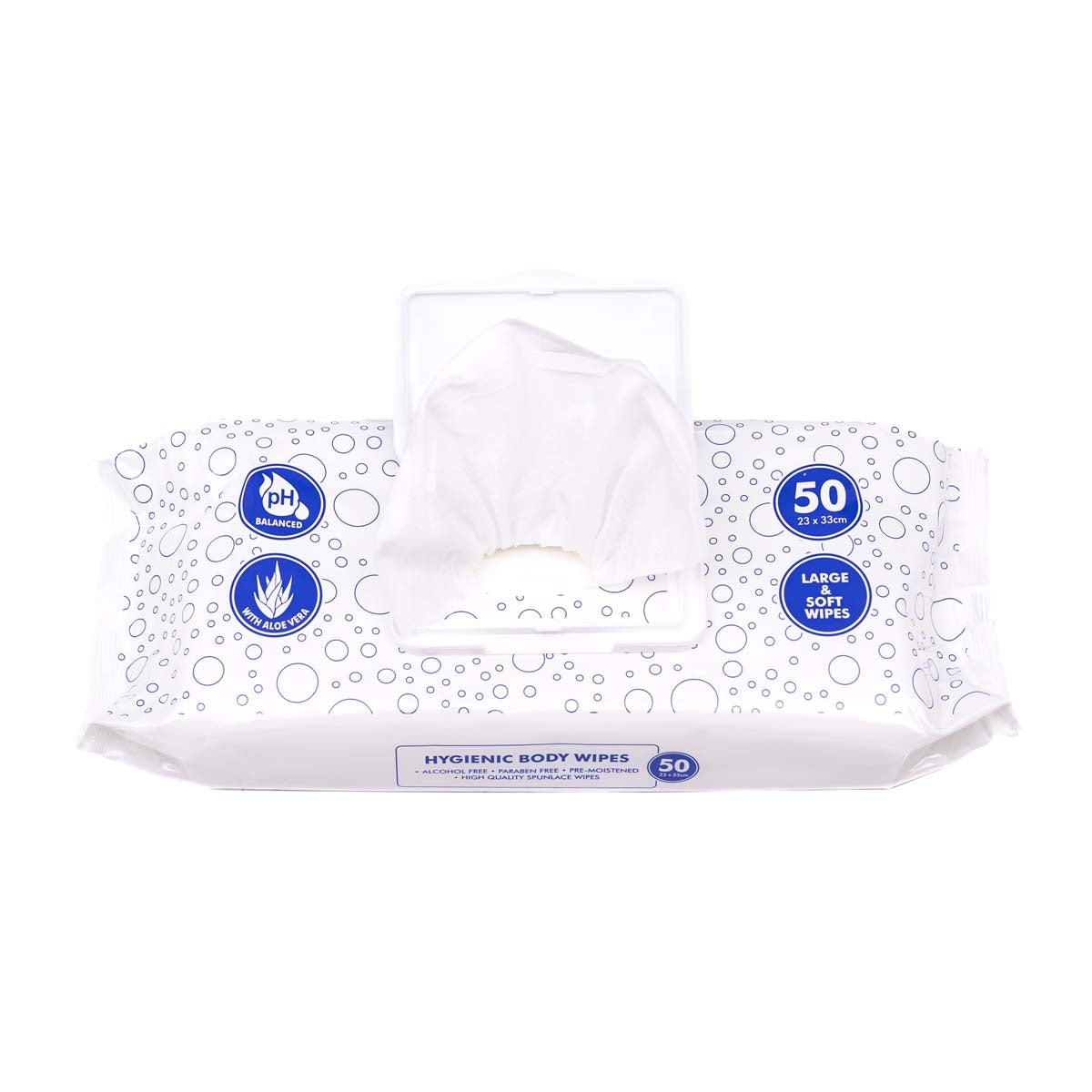 Truwipes Hygienic Body Wet Wipes, 50-Pack