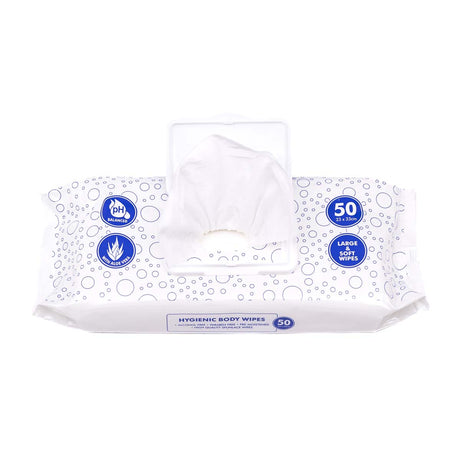 Truwipes Hygienic Body Wet Wipes, 50-Pack