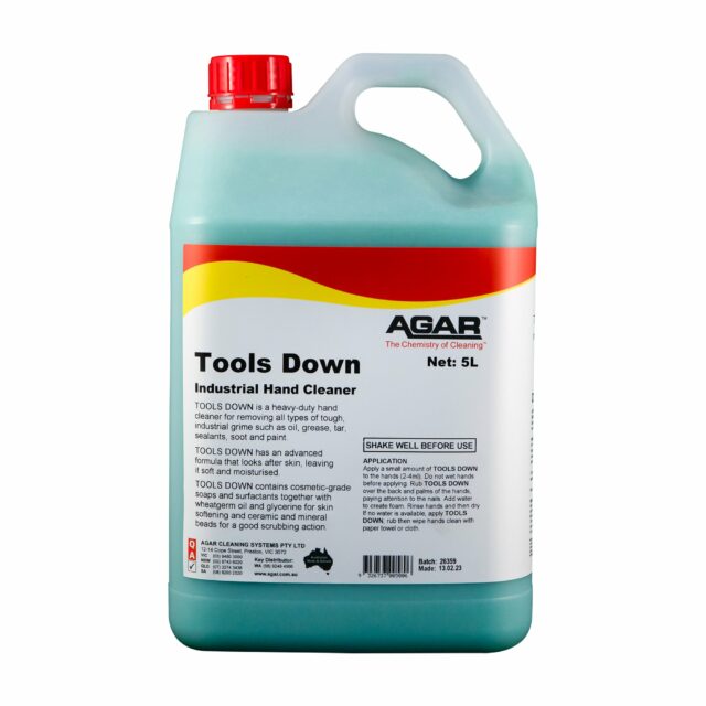 Agar Tools Down Heavy-Duty Industrial Hand Cleaner, 5L