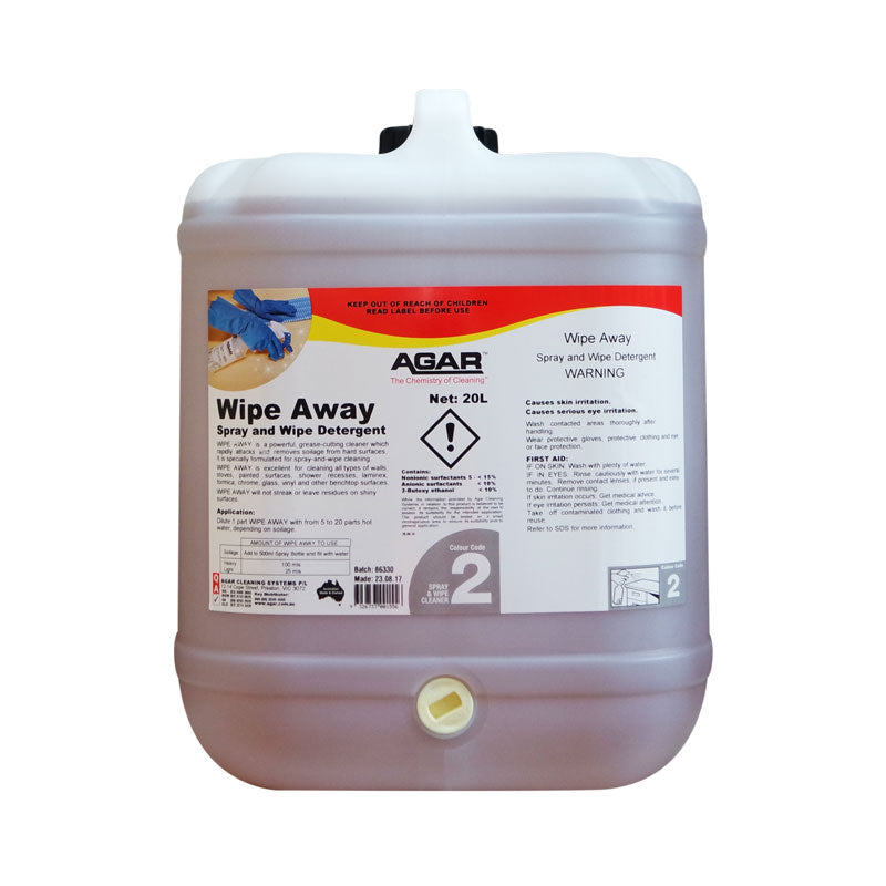 Agar Wipe Away Spray and Wipe Cleaner