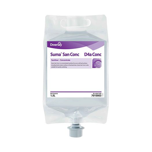 Diversey Suma San Conc D4a Concentrated Sanitiser 1.5L