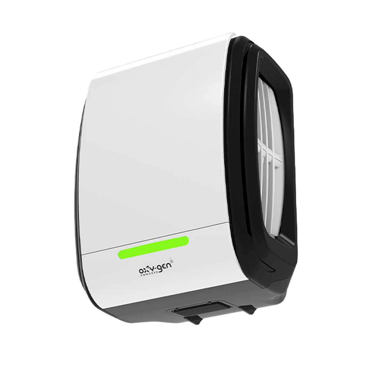 Oxygen-Supreme 30/60/90 Day White with Black Side Clip Dispenser