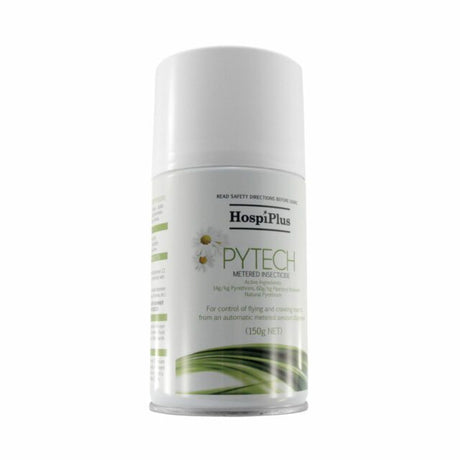 Pytech aerosol can front
