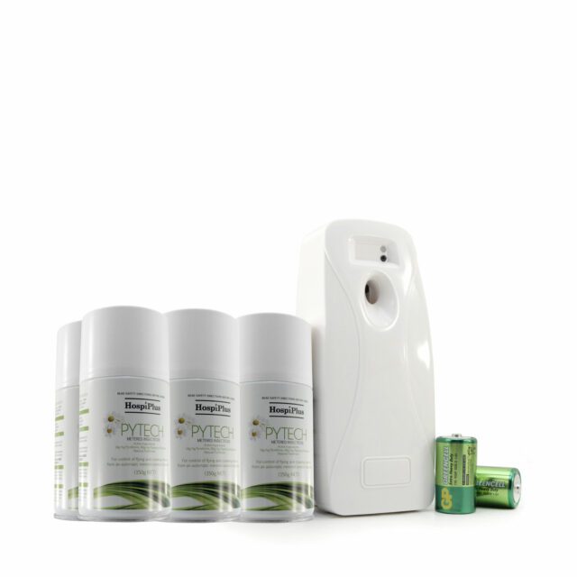 HospiPlus Pytech Insect Control Kit - Dispenser, Battery & Refills